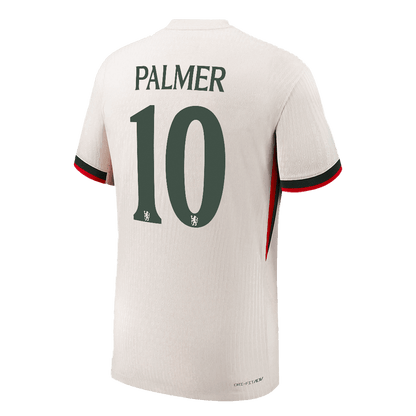 PALMER #10 Hiteles Chelsea Idegenbeli Soccer Mez 2025/26 Fehér - UCL