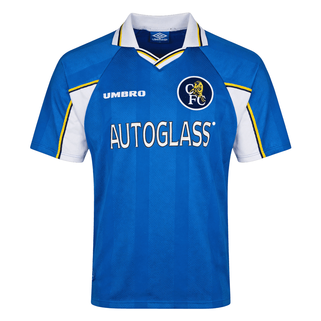 Chelsea Hazai Retro Futball Mez 1997/99 Kék