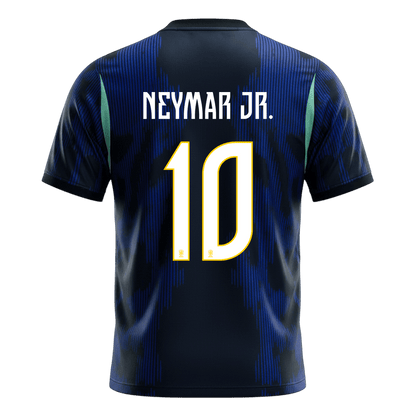 NEYMAR JR. #10 Brazil Idegenbeli Mez 2026 Sötétkék