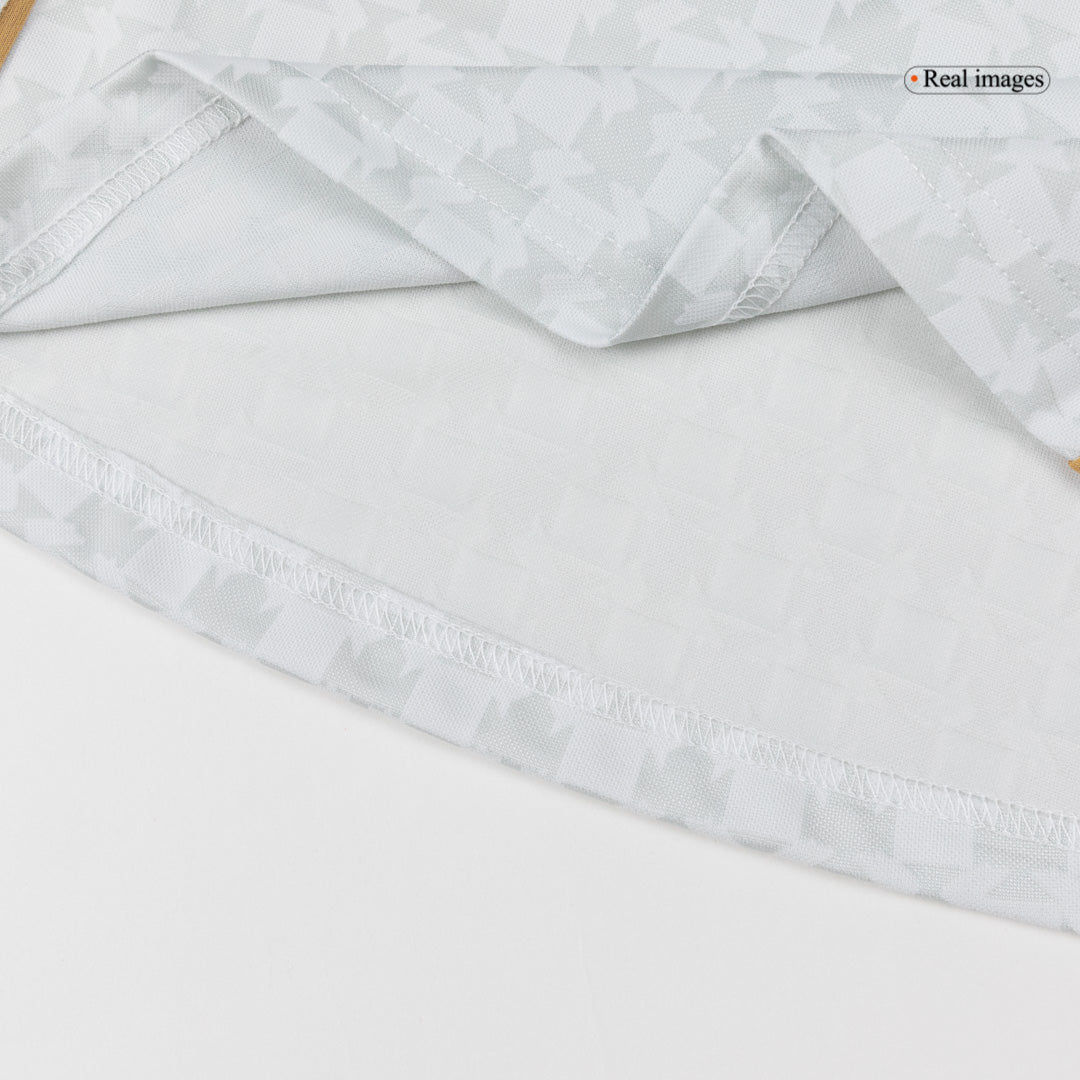 Portugal Idegenbeli Retro Futball Mez 2004 Fehér