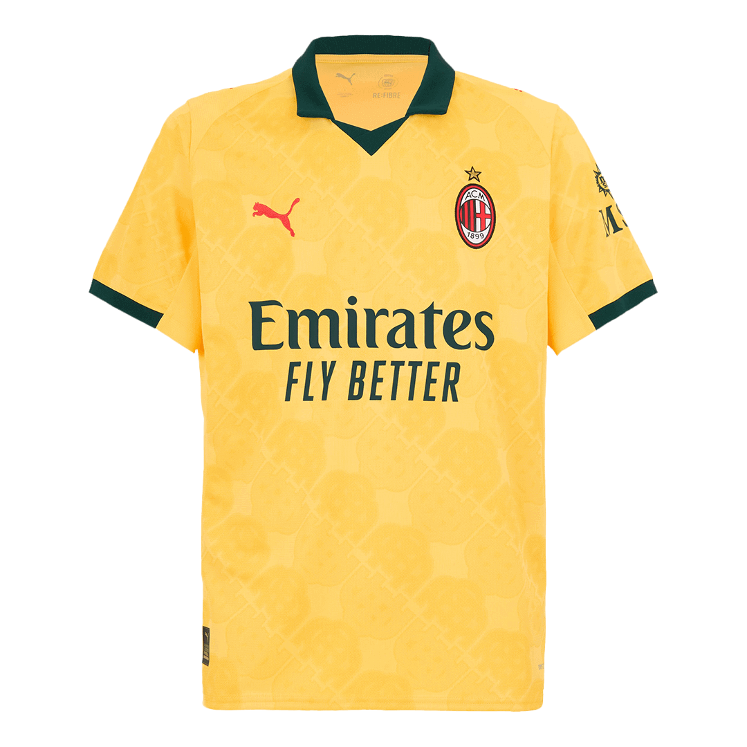 FOFANA #19 AC Milan Idegenbeli Harmadik Mez 2025/26 Sárga