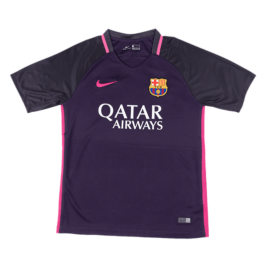 Barcelona Idegenbeli Retro Futball Mez 2016/17 Lila