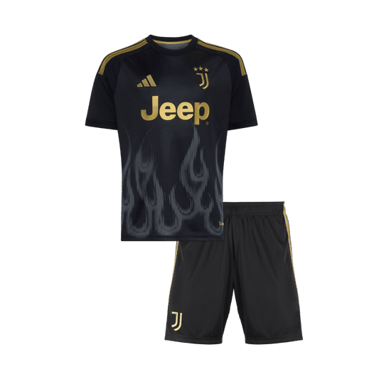 Juventus Gyerek Harmadik Mez 2026/27 Fekete