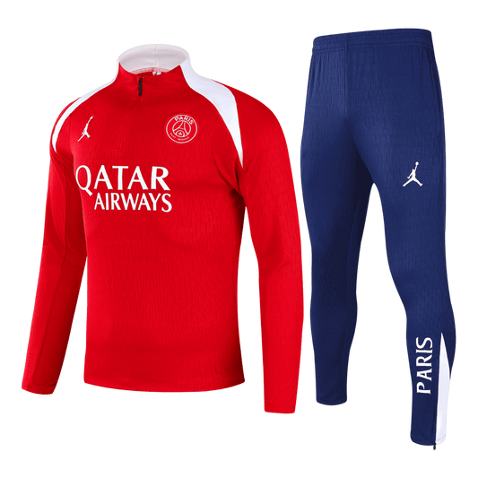 PSG Zip Felső Kabát Szett(Dzseki+Nadrág) Gyerek 2025/26 Piros