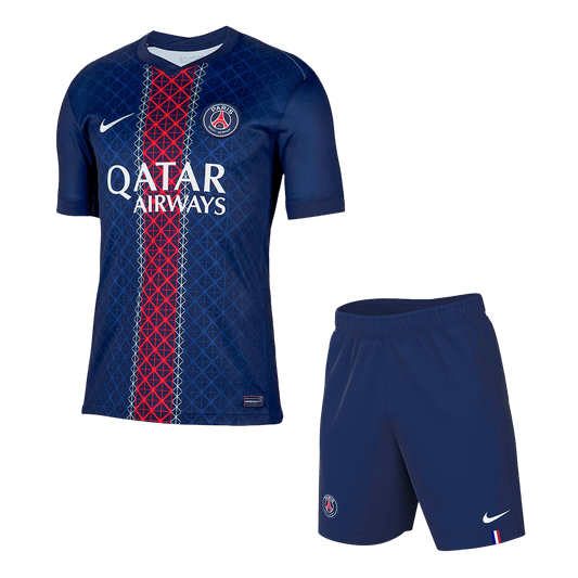 PSG Otthon Soccer Mez Készlet(Mez+Rövidnadrág) 2025/26 Haditengerészet