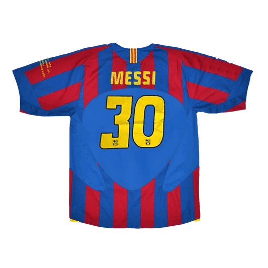 MESSI #30 Barcelona Otthon Retro Futball Mez 2005/06