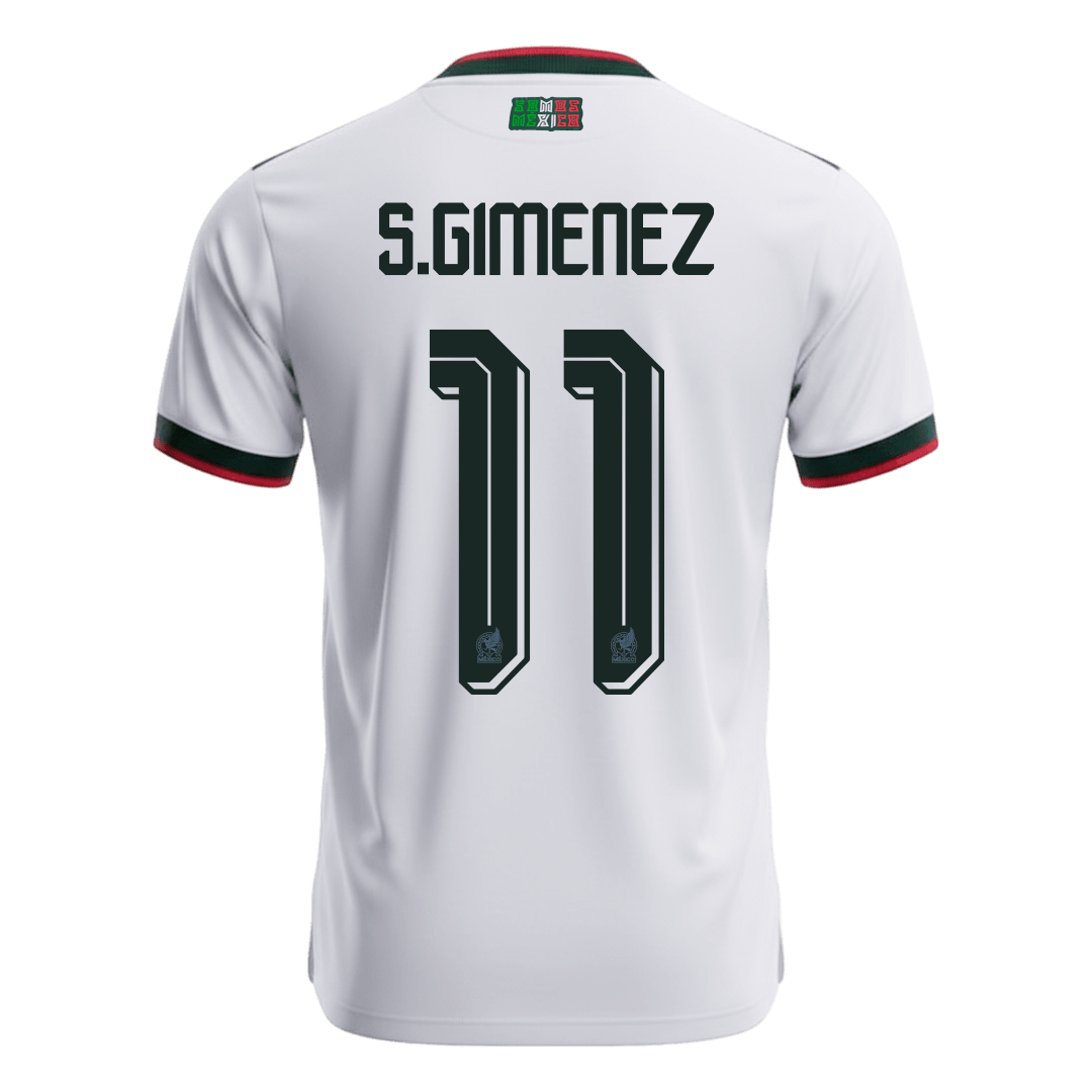 S.GIMENEZ #11 Mexico Idegenbeli Mez 2026 Fehér