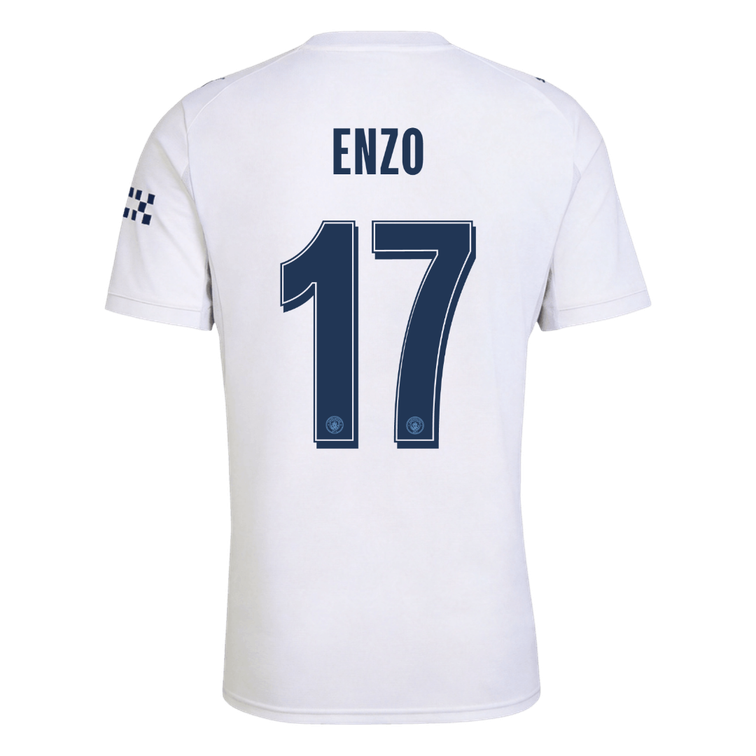 ENZO #17 Manchester City Harmadik Mez 2026/27 Fehér