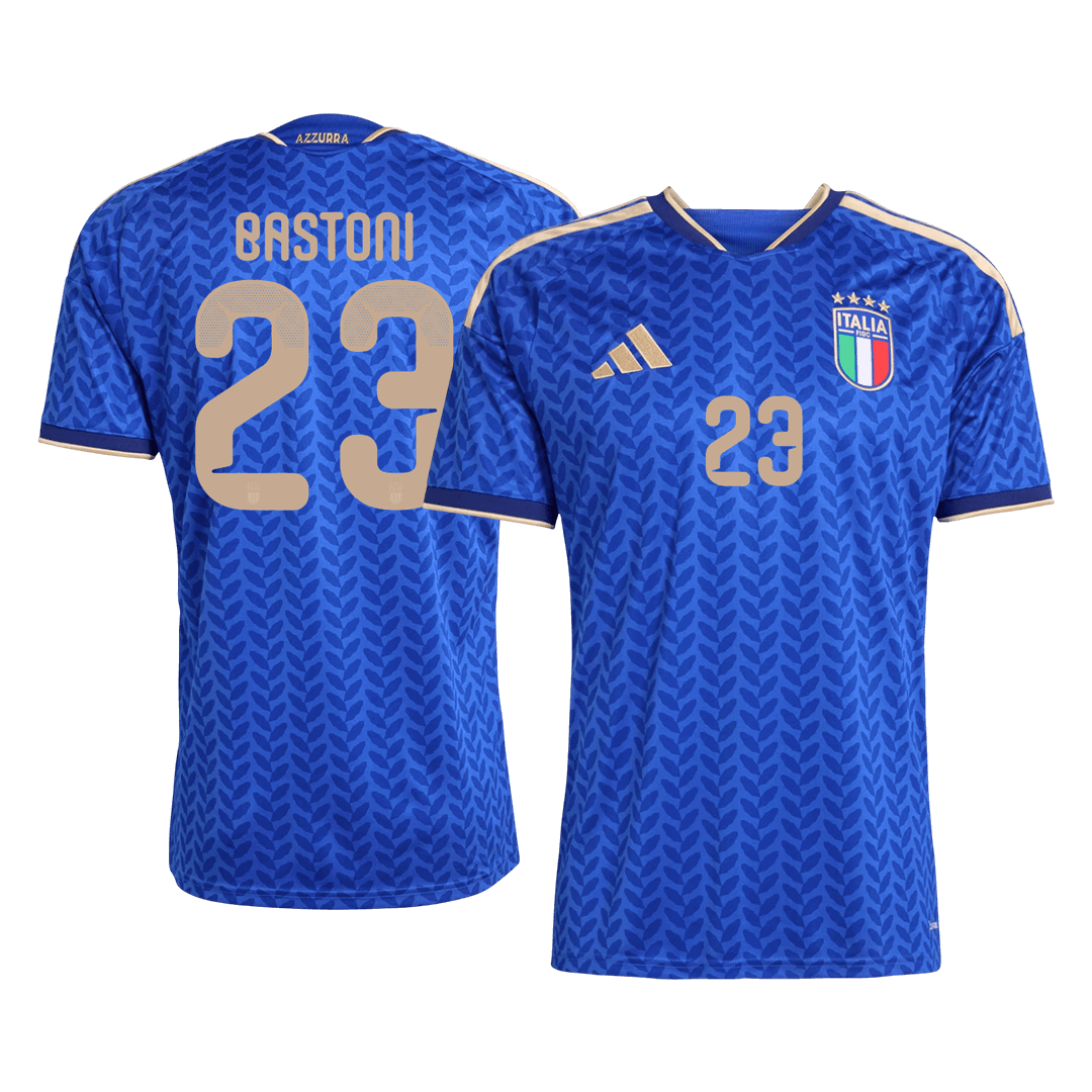 BASTONI #23 Italy Hazai Mez 2026 Kék