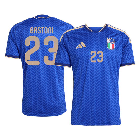 BASTONI #23 Italy Hazai Mez 2026 Kék