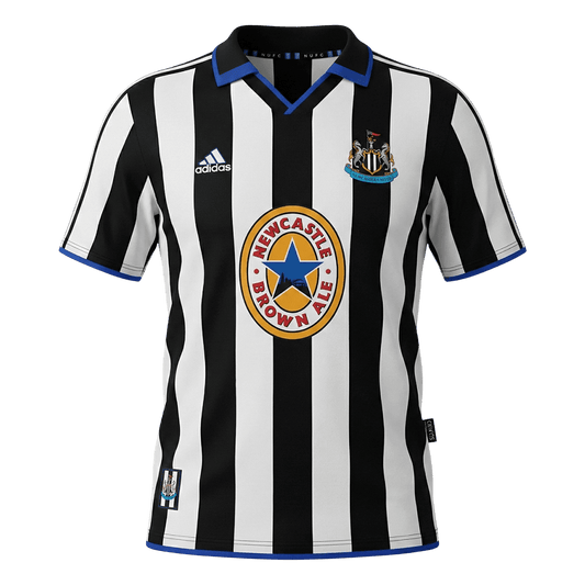 Newcastle United Hazai Retro Futball Mez 1999/00 Fekete&Fehér 2025/26