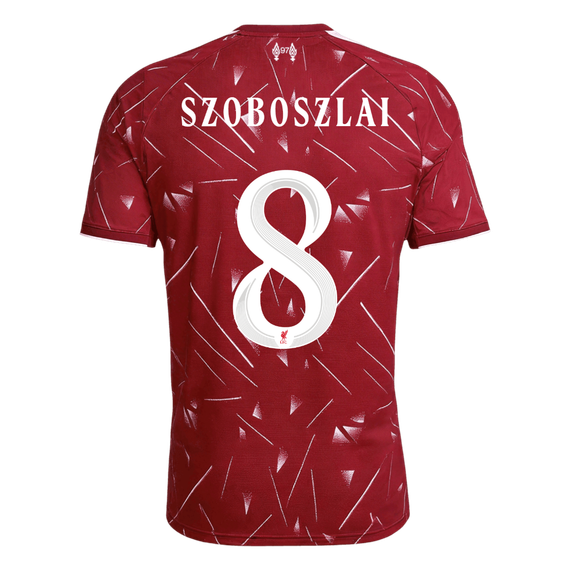 SZOBOSZLAI #8 Liverpool Hazai - UCL Futball 2026/27 Piros