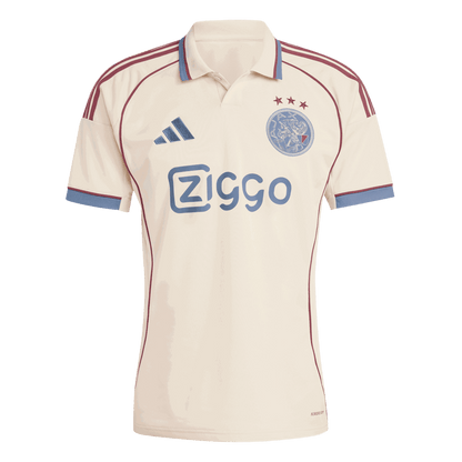 Ajax 
 Idegen Harmadik 
 Futball Mez 
2025/26 
 Fehér