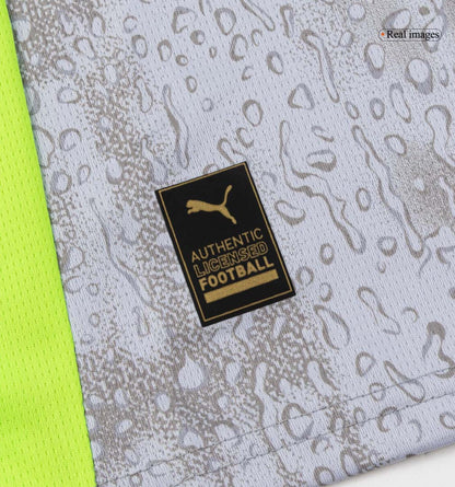 Manchester City Gyerek Harmadik Készlet(Mez+Nadrág+Zokni) 2025/26 Szürke