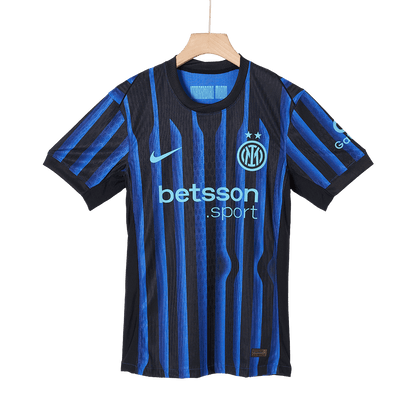 LAUTARO #10 Hiteles Inter Milan Otthon Soccer Mez 2025/26 Kék&Fekete