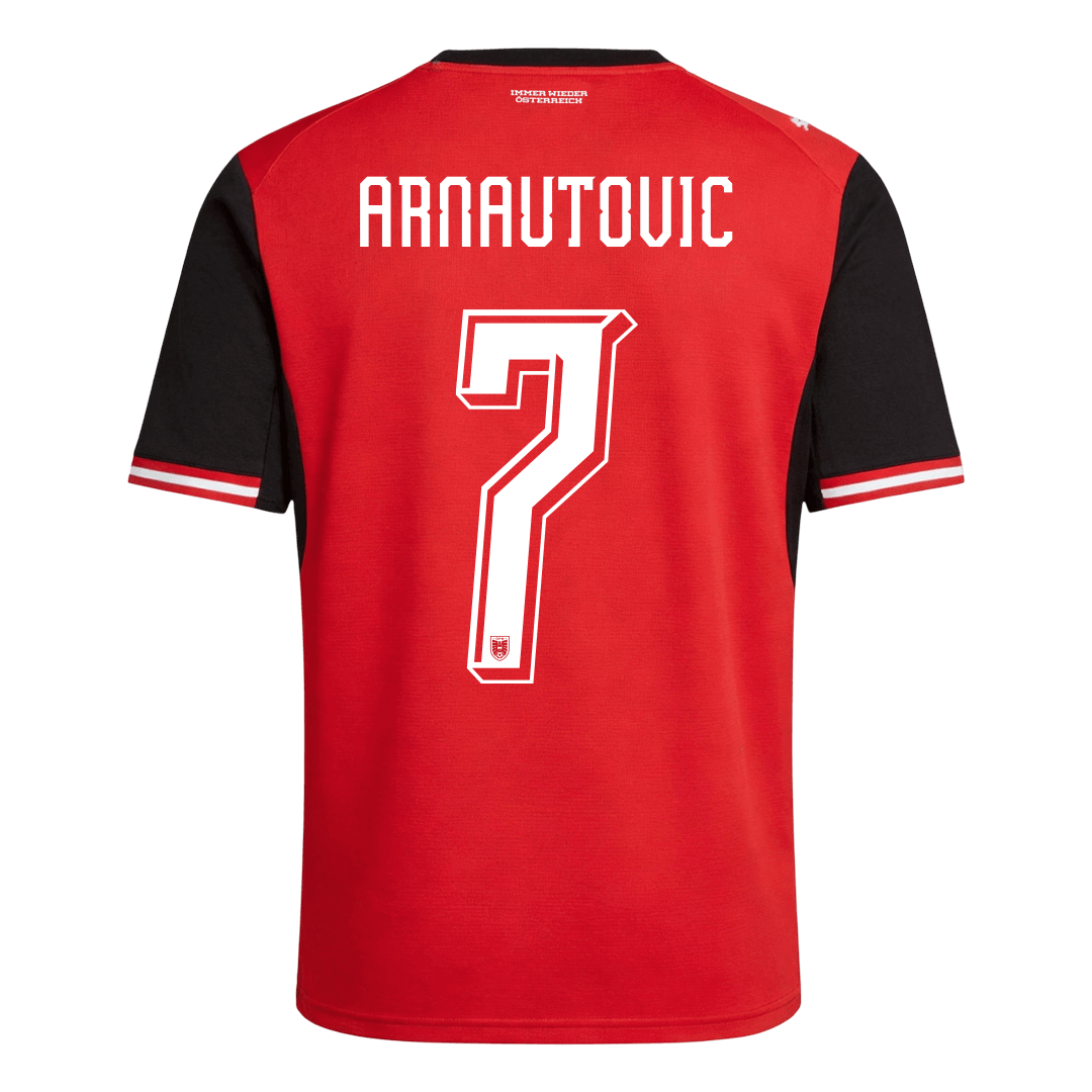 ARNAUTOVIC #7 Austria Hazai Mez Világbajnoki 2026 Piros