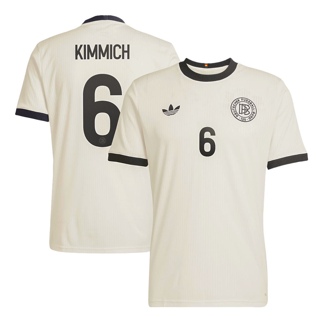 KIMMICH #6 Germany Futball Mez 2025 Fehér