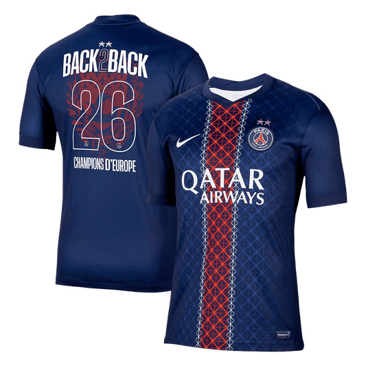 Champions of Europe #26 PSG Hazai Futball 2025/26 Sötétkék