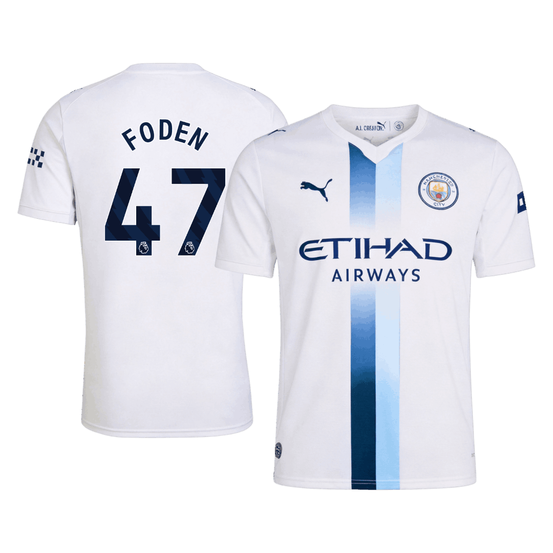 FODEN #47 Manchester City Harmadik Mez 2026/27 Fehér