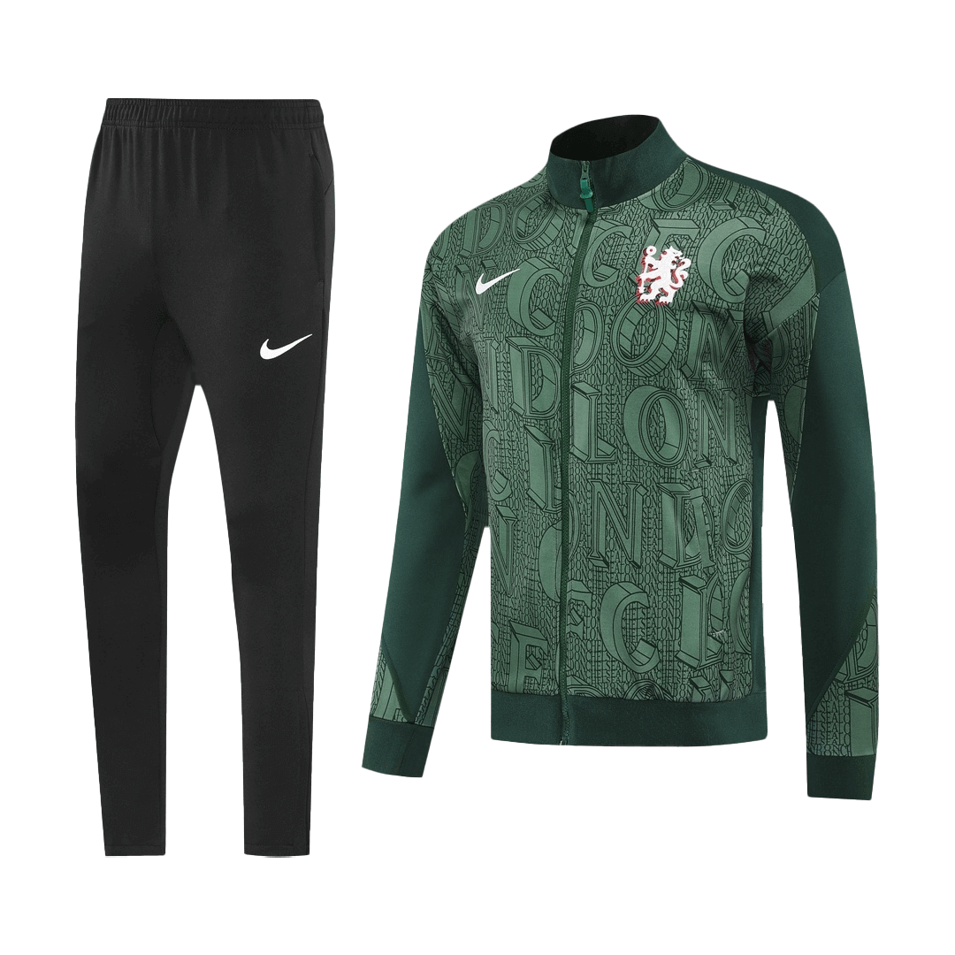 Chelsea Edzés Kabát Szett (Dzseki+Nadrág) Dzseki 2025/26 Zöld