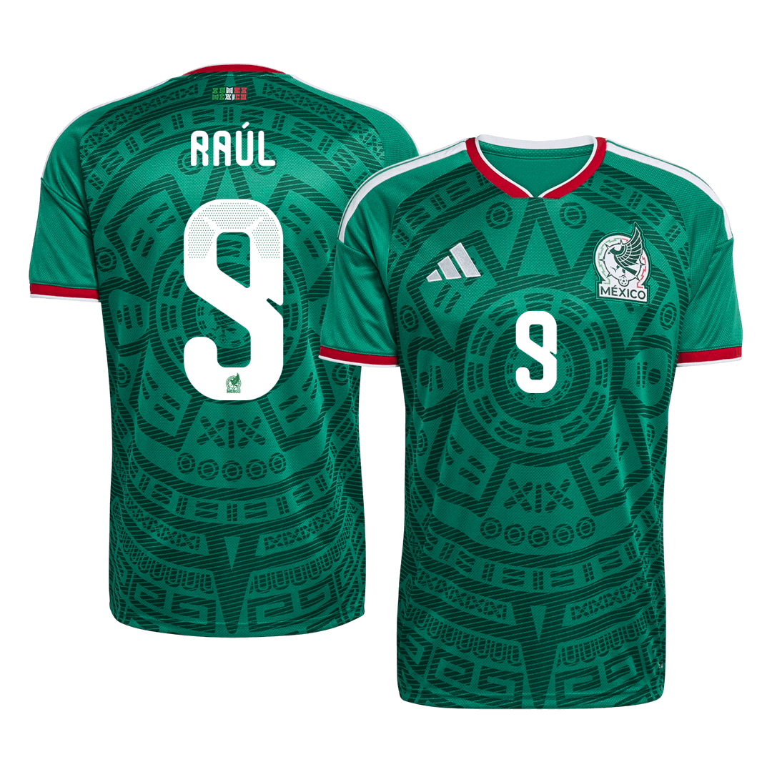 Raúl #9 Mexico Hazai Mez 2026 Zöld