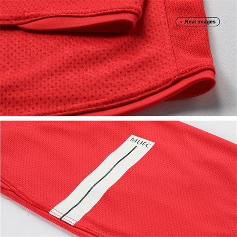 Manchester United Otthon Retro Futball Mez 2007/08 Piros