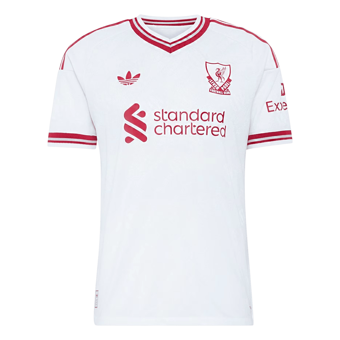 MAC ALLISTER #10 Liverpool Játékos Verzió Idegenbeli Mez 2026/27 Fehér - UCL