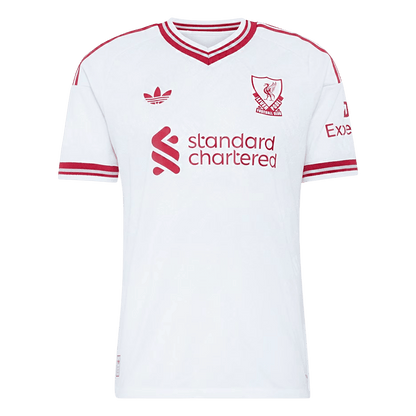 ISAK #9 Liverpool Játékos Verzió Idegenbeli Mez 2026/27 Fehér - UCL