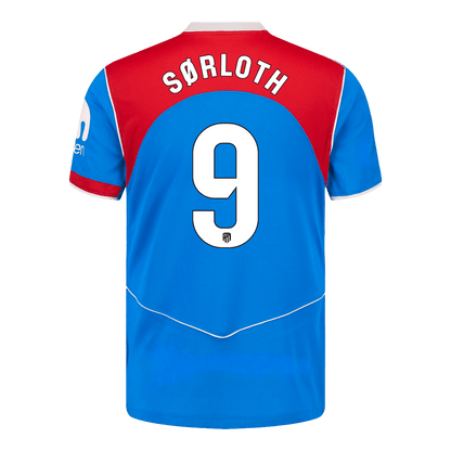 SØRLOTH #9 Atletico Madrid Harmadik Mez 2025/26 Kék
