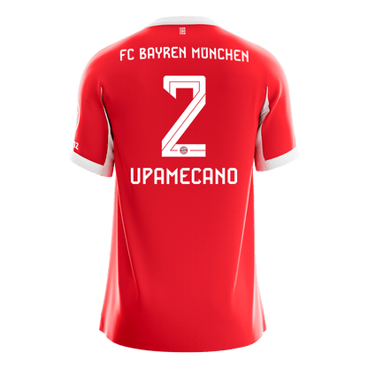 UPAMECANO #2 Bayern Munich
 Otthon Futball Mez 2025/26 Piros