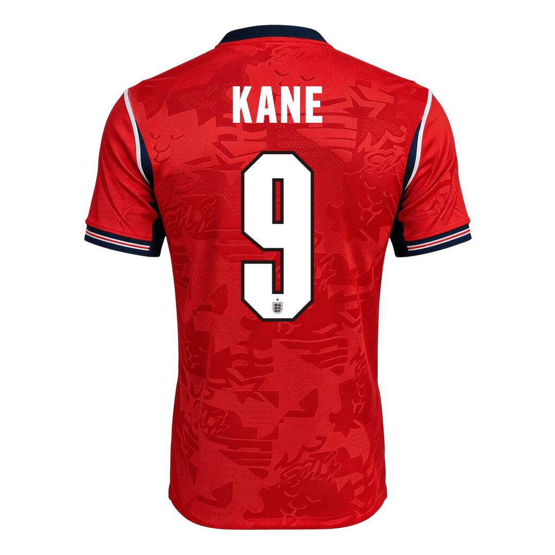KANE #9 England Játékos Verzió Idegenbeli Mez Világbajnoki 2026 Piros