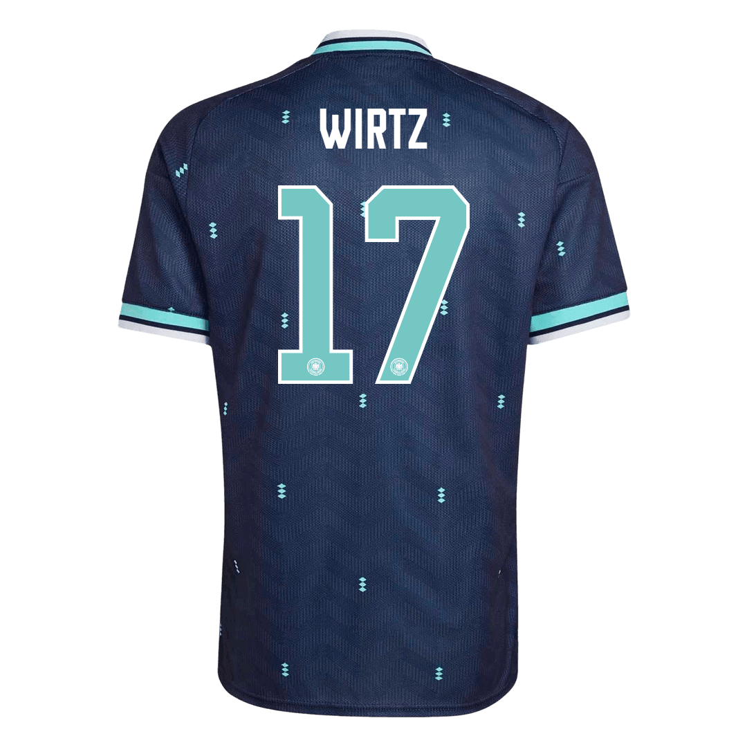 WIRTZ #17 Germany Idegenbeli Világbajnoki Mez 2026 Sötétkék