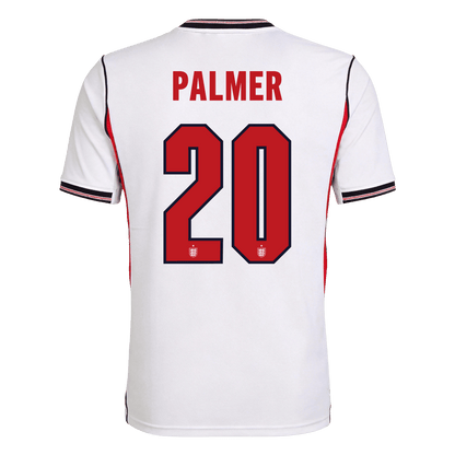 PALMER #20 England Hazai Világbajnoki Mez 2026 Fehér
