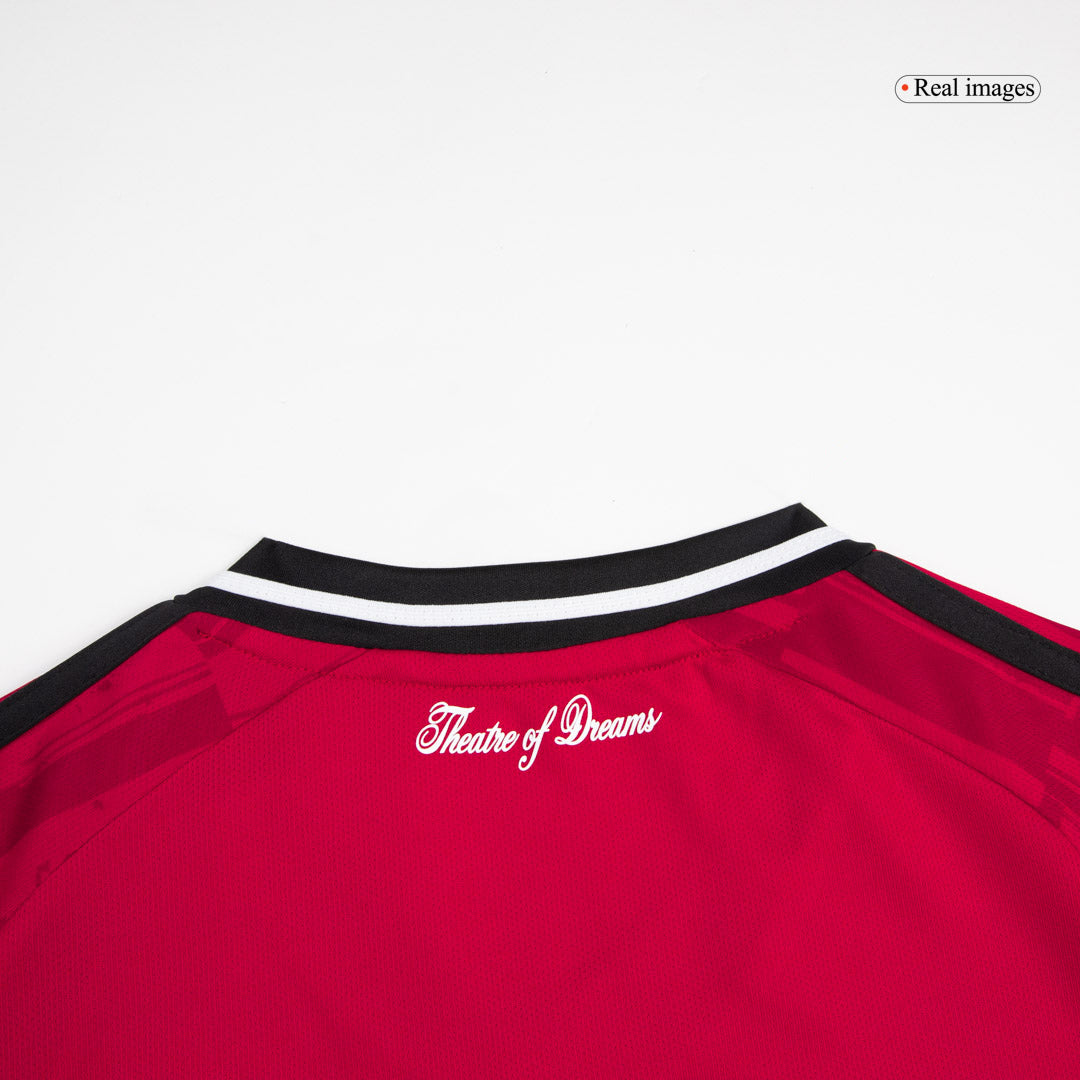 Manchester United Otthon Mez Szett (Mez+Nadrág+Zokni) 2025/26 Piros