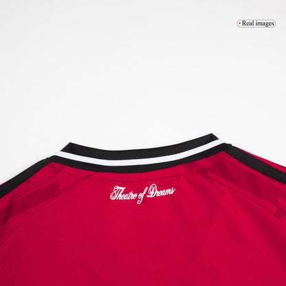 Manchester United Otthon Mez Szett (Mez+Nadrág+Zokni) 2025/26 Piros