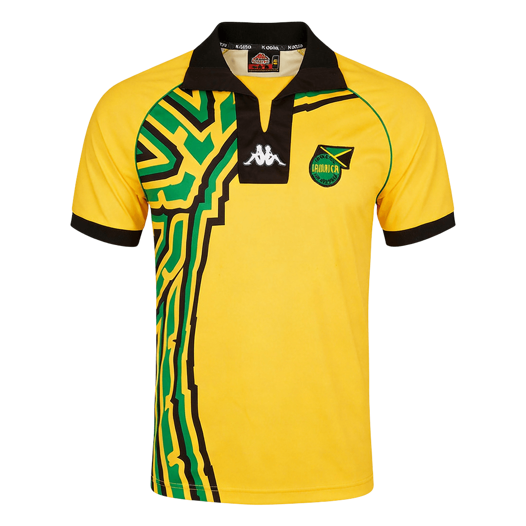 Jamaica Hazai Retro Futball Mez 1998 Sárga