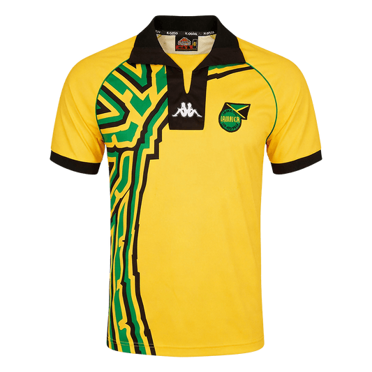 Jamaica Hazai Retro Futball Mez 1998 Sárga