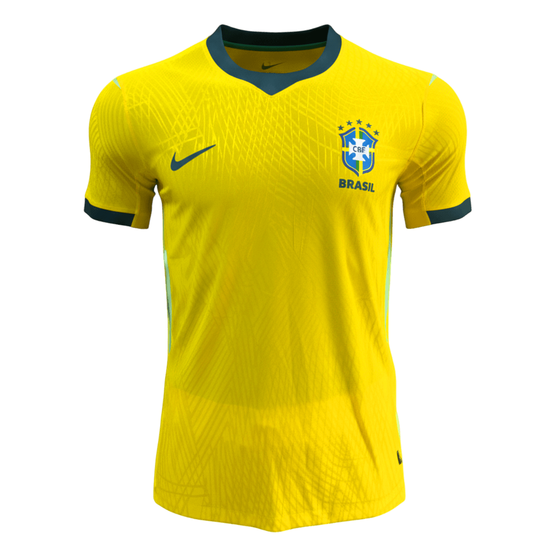 Brazil Játékos Verzió Hazai Mez World Cup 2026 Sárga
