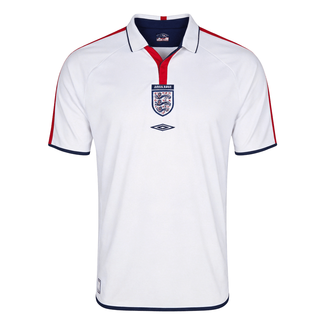 England Hazai Retro Futball Mez 2004 Fehér