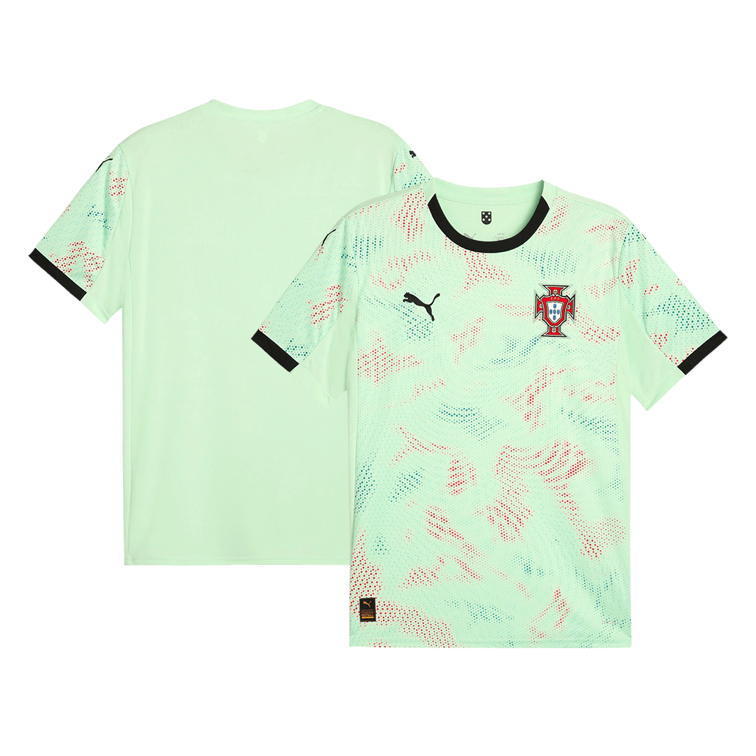 Portugal Idegenbeli Futball Mez 2025 Zöld