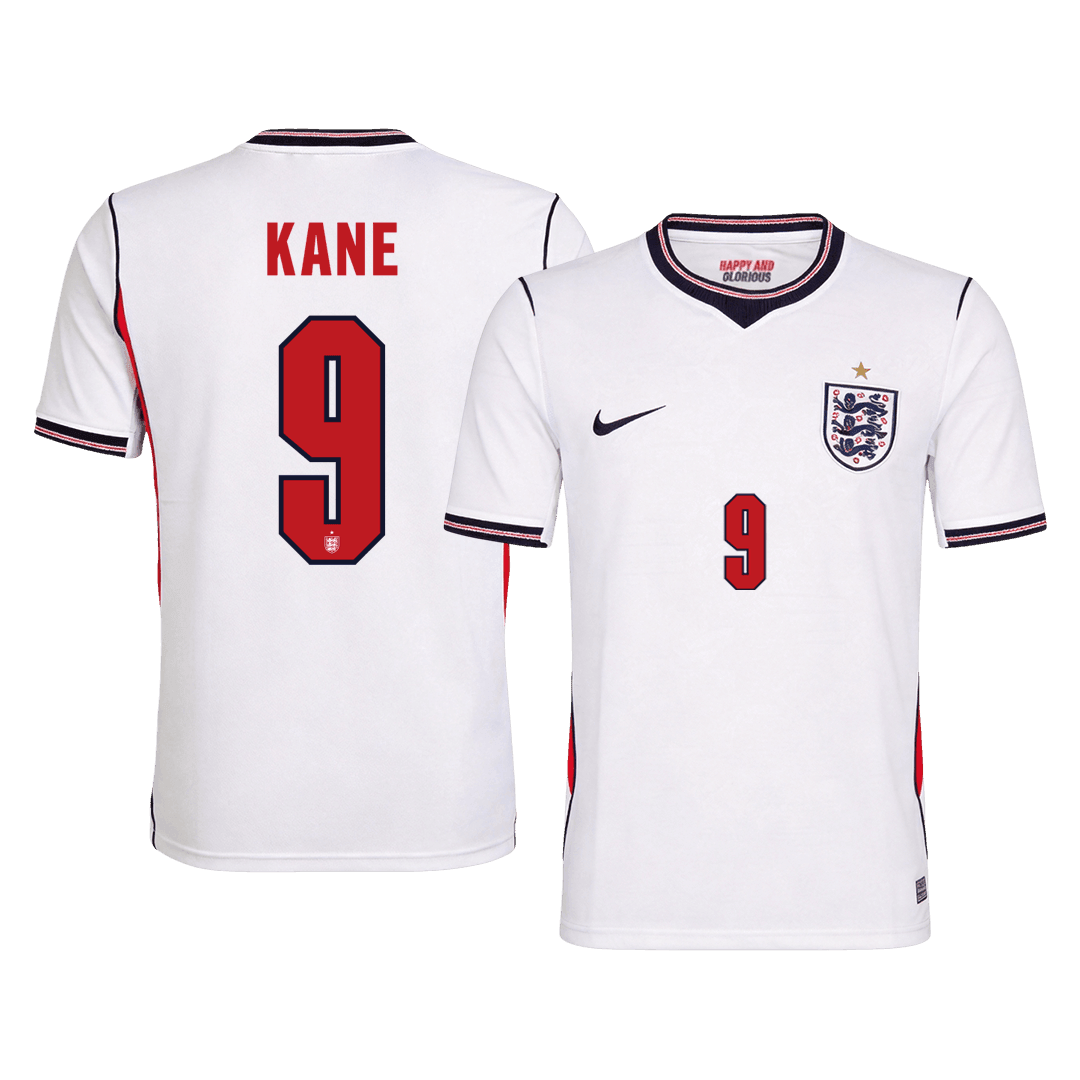 KANE #9 England Hazai Világbajnoki Mez 2026 Fehér