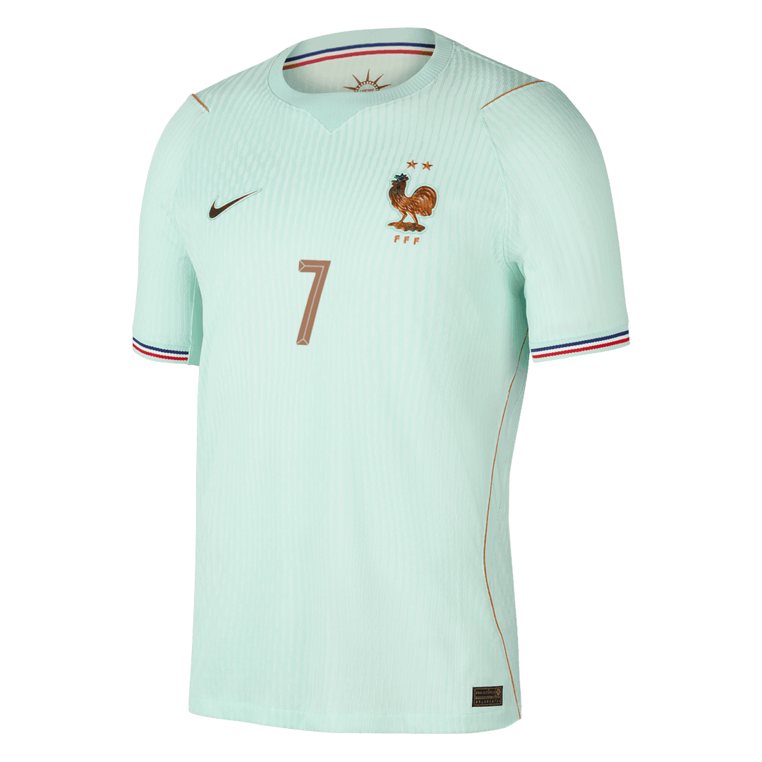 DEMBELE #7 France Játékos Verzió Idegenbeli Mez Világbajnoki 2026 Zöld