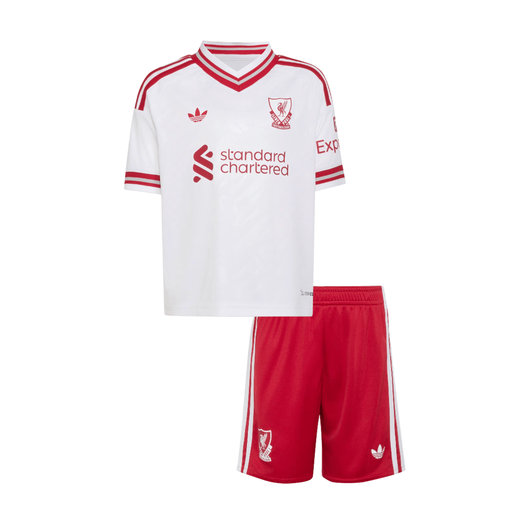 Liverpool Gyerek Mez 2026/27 Fehér
