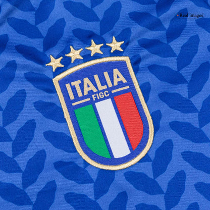 Italy Gyerek Hazai Világbajnokság Mez Készlet(Mez+Nadrág+Zokni) 2025/26 Kék
