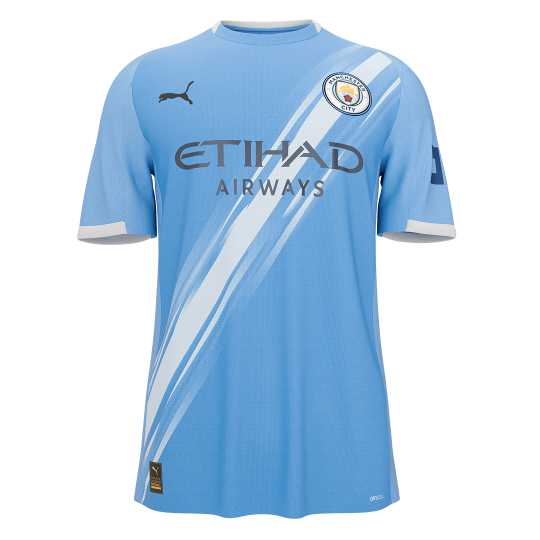 【Szuper jó minőségű】Manchester City Otthon Mez 2025/26 Kék