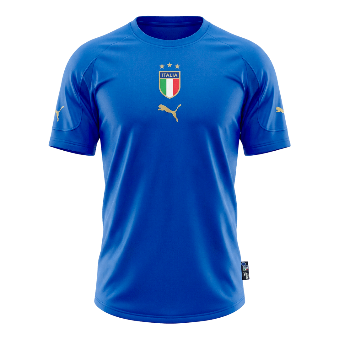Italy Hazai Retro Futball Mez 2004 Kék 2025/26