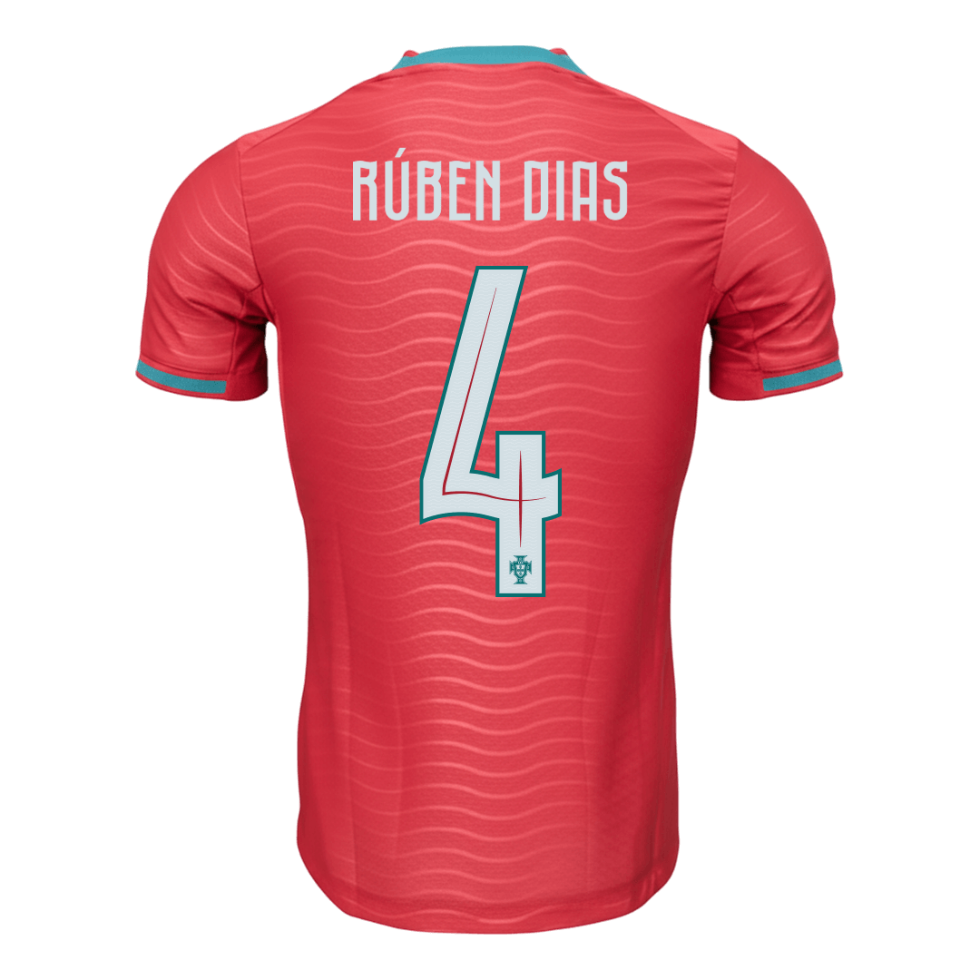 RÚBEN DIAS #4 Portugal Játékos Verzió Hazai Mez World Cup 2026 Piros