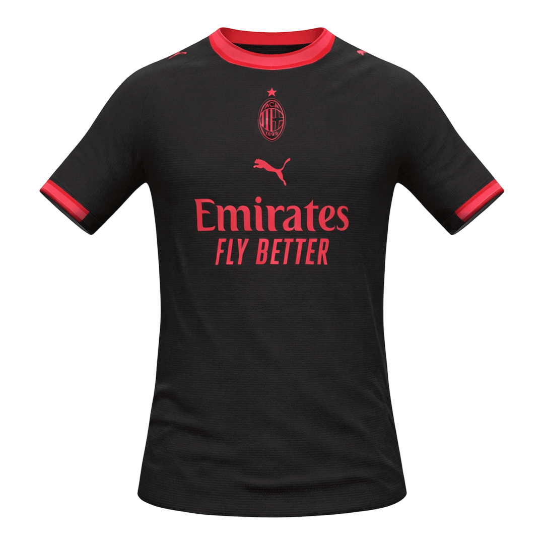 AC Milan Harmadik Mez 2026/27 Piros&Fekete