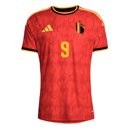 LUKAKU #9 Belgium Játékos Verzió Hazai Mez Világbajnoki 2026 Piros