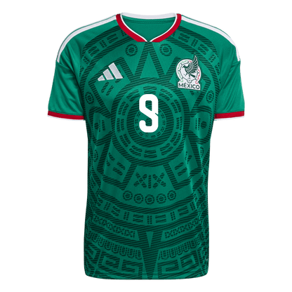 Raúl #9 Mexico Hazai Mez 2026 Zöld